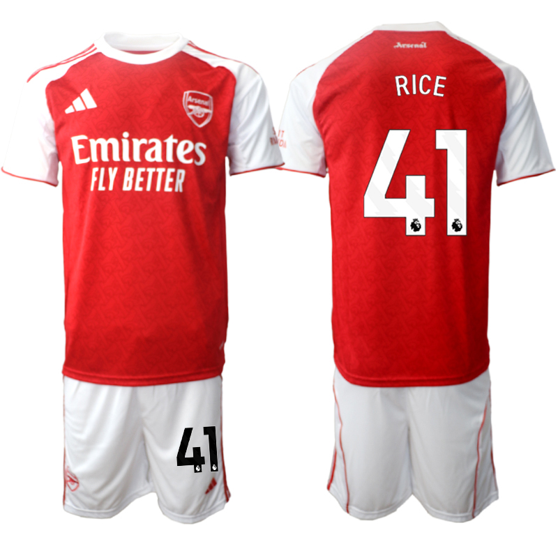 Men 2025-2026 Club Arsenal home red #41 Soccer Jersey 01->chelsea jersey->Soccer Club Jersey